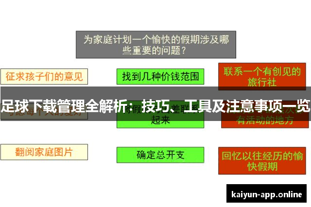 足球下载管理全解析：技巧、工具及注意事项一览